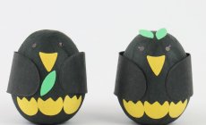 OEM事例集!神獣 八咫烏が和紙起き上がりこぼ...